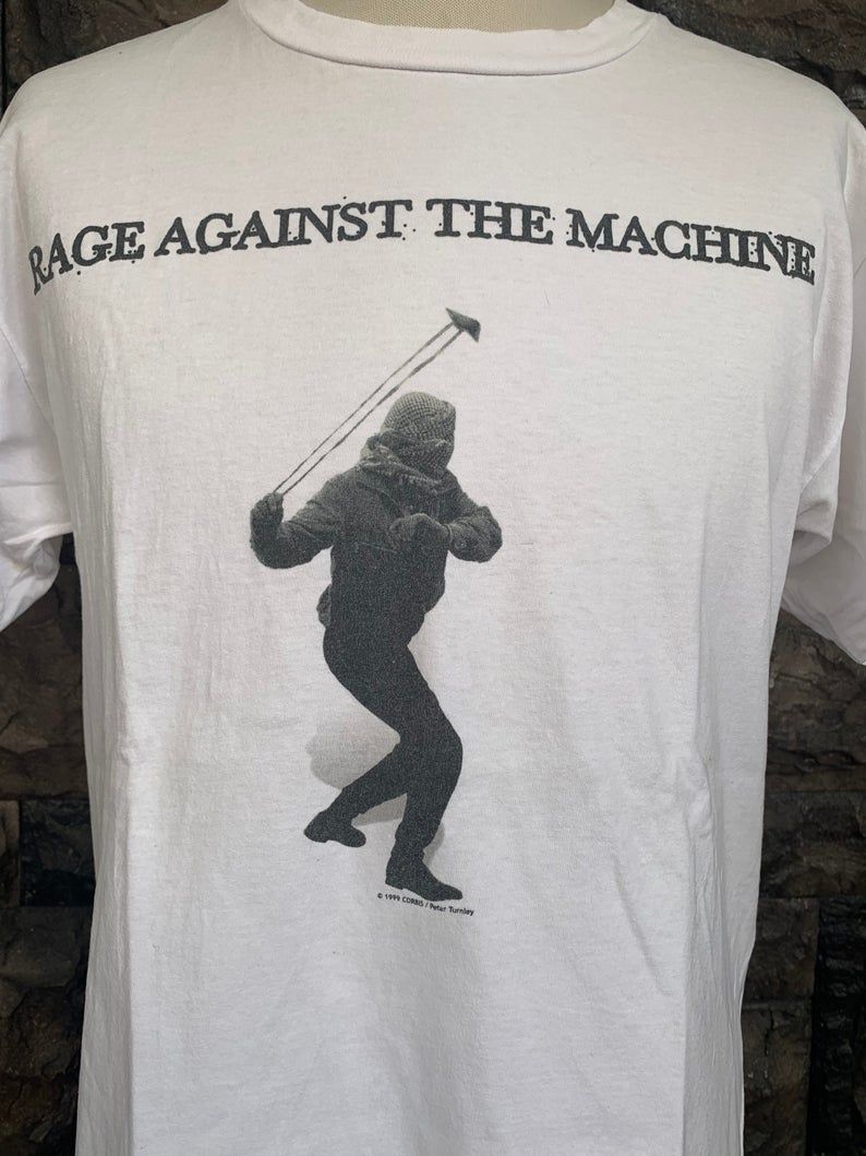 Vintage 90s Rage Against The Machine Shirt