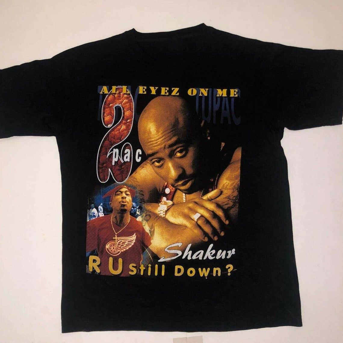 Vintage 90s Rap 2Pac All Eyes On Me Shirt