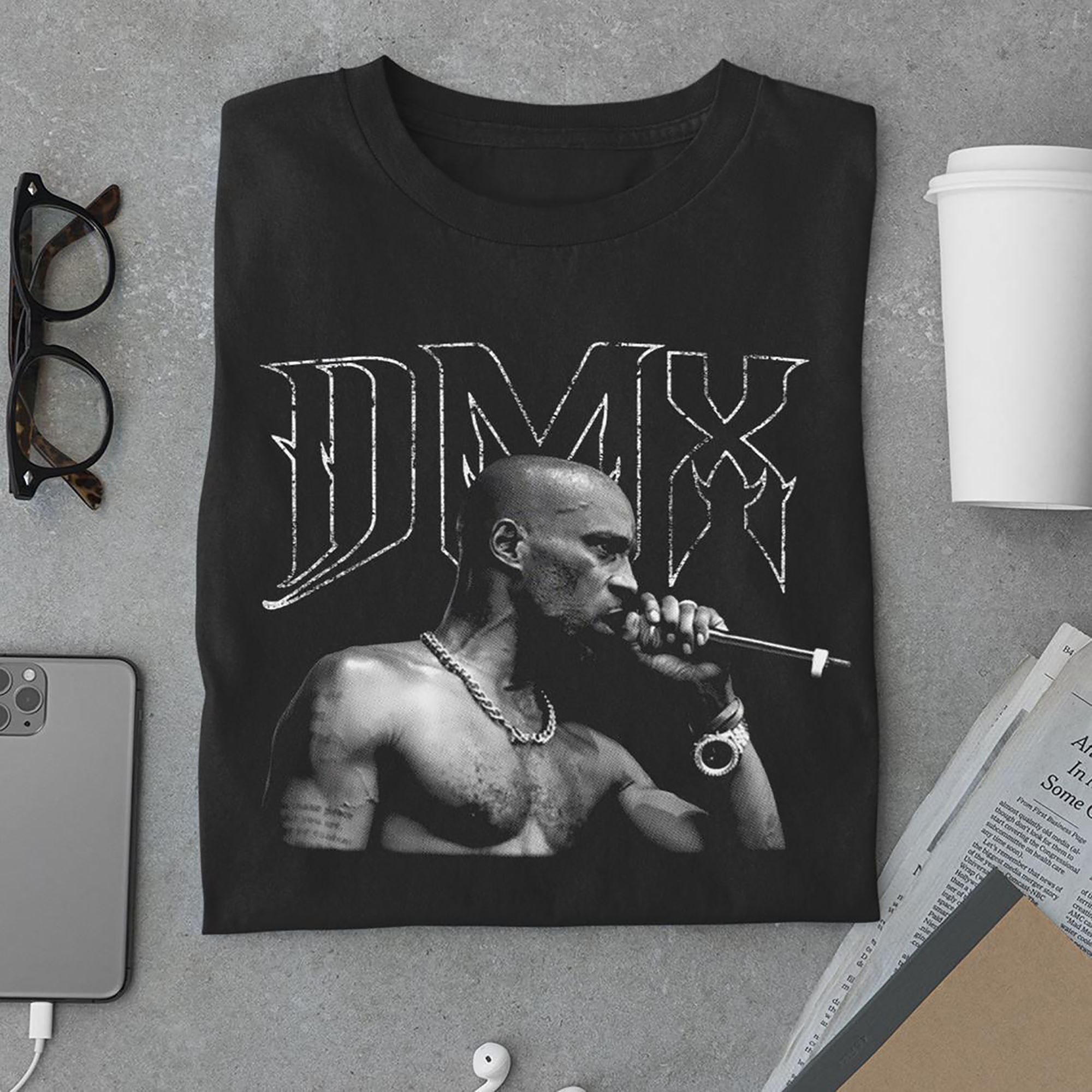 Vintage 90s Rap DMX Concert shirt