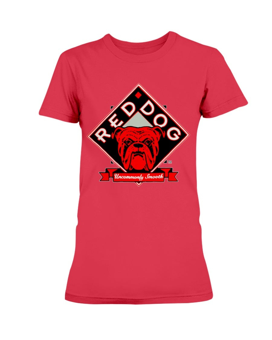 Vintage 90S Red Dog Beer Promotional Ladies T Shirt 211025