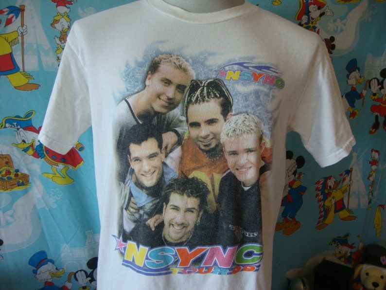 Vintage 90S Ricky Martin Tee 1999 Concert Tour Band