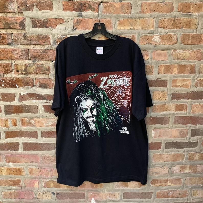 Vintage 90S Rob Zombie Deadstock Parking Lot  Shirt