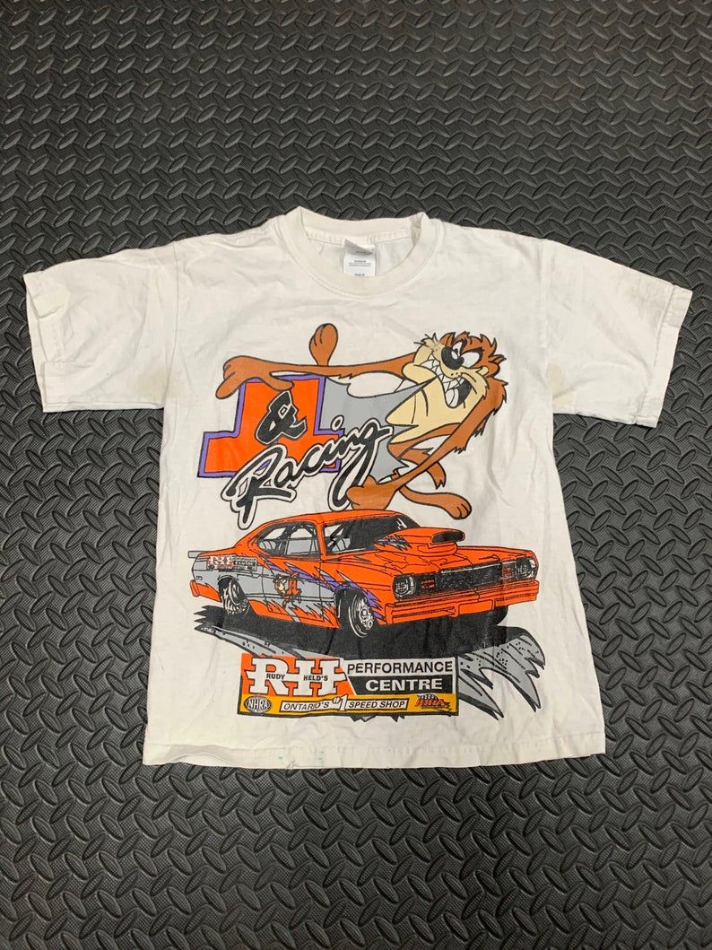 Vintage 90S Rudy Helds Performance Taz Shirt
