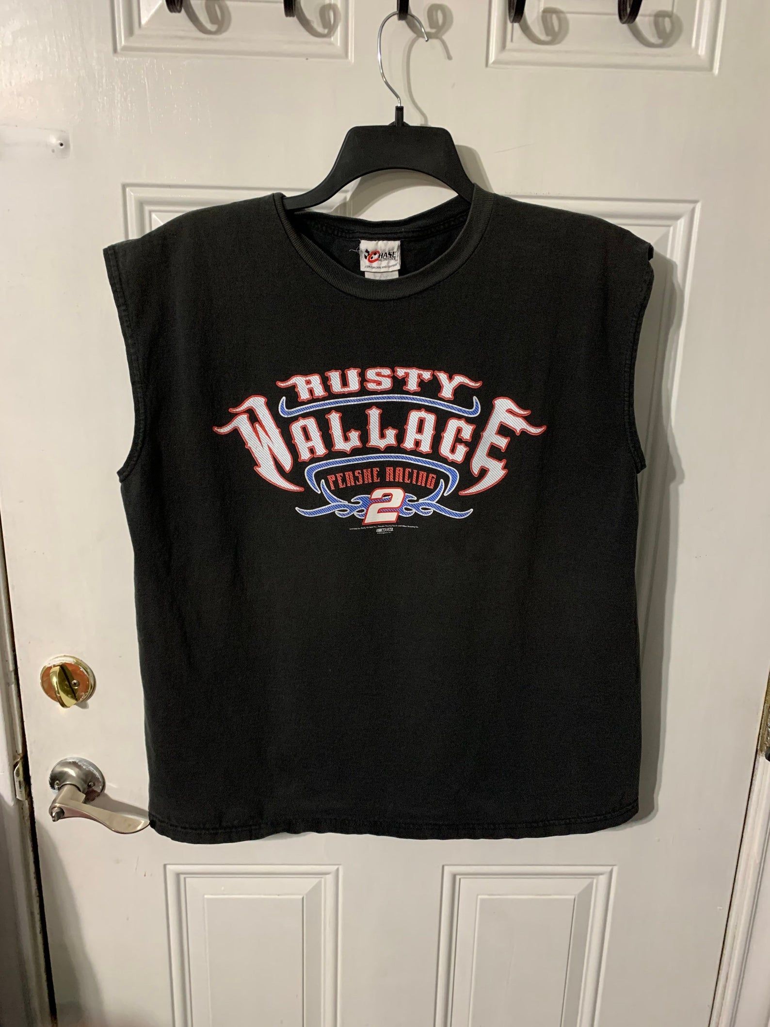 Vintage 90S Rusty Wallace Nascar Racing Tank Top vintage 90s rusty wallace nascar racing tank top 0ek83
