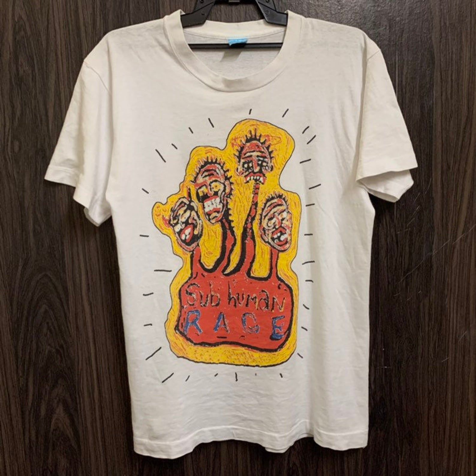 Vintage 90S S Row Subhuman Race Album 1995 T Shirt M