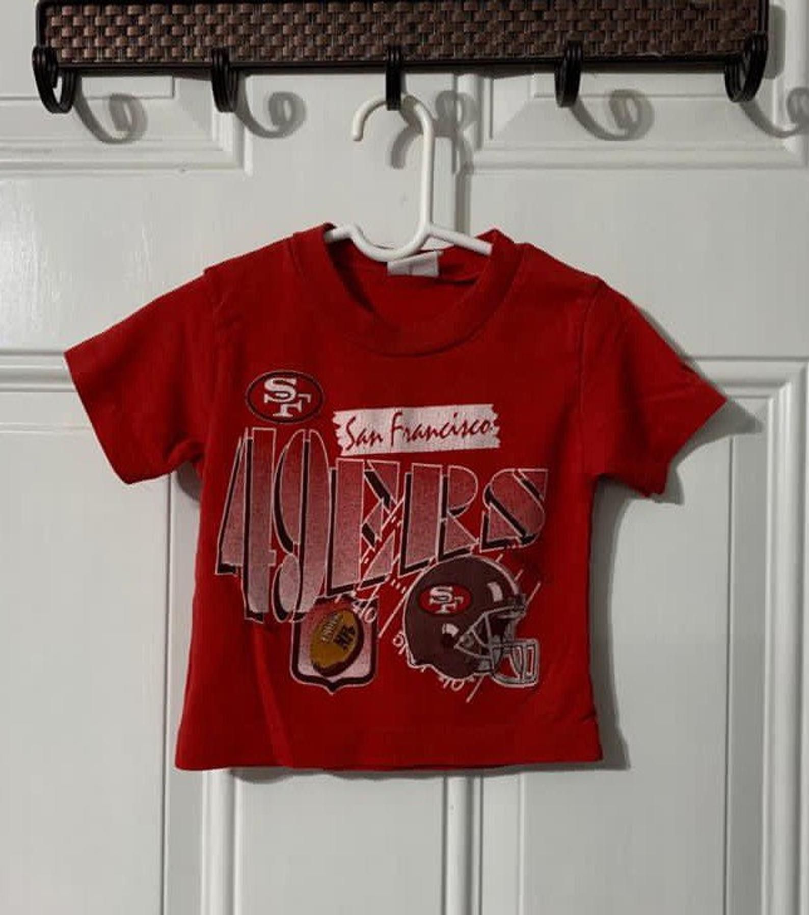 Vintage 90S San Francisco 49Ers Nfl T-Shirt 18 Mo