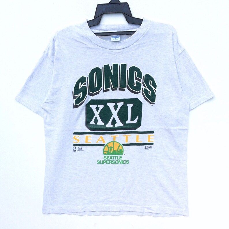 Vintage 90S Seattle Supersonic Big Logo