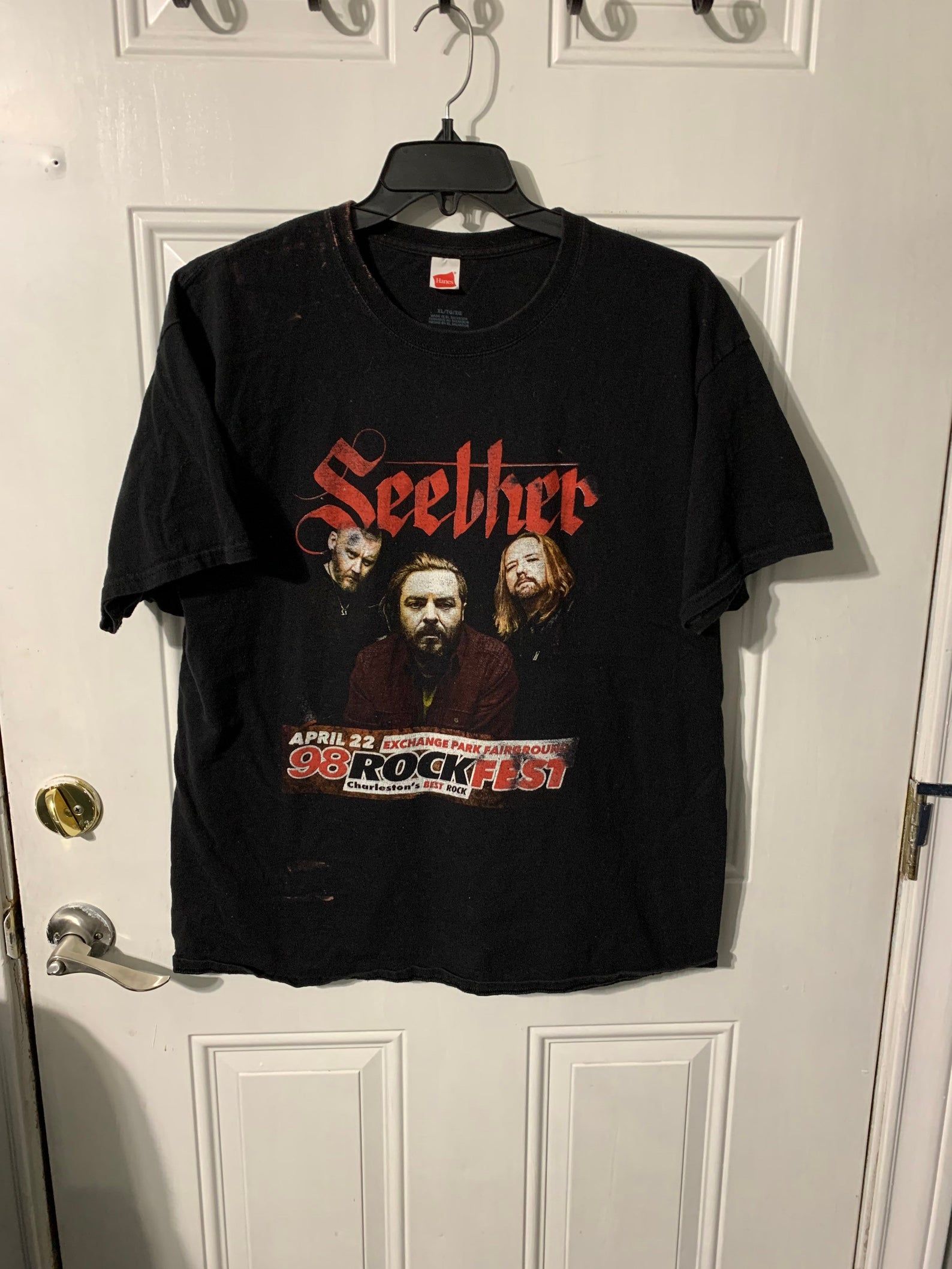 Vintage 90S Seether Band Concert Tour 1998 T-Shirt