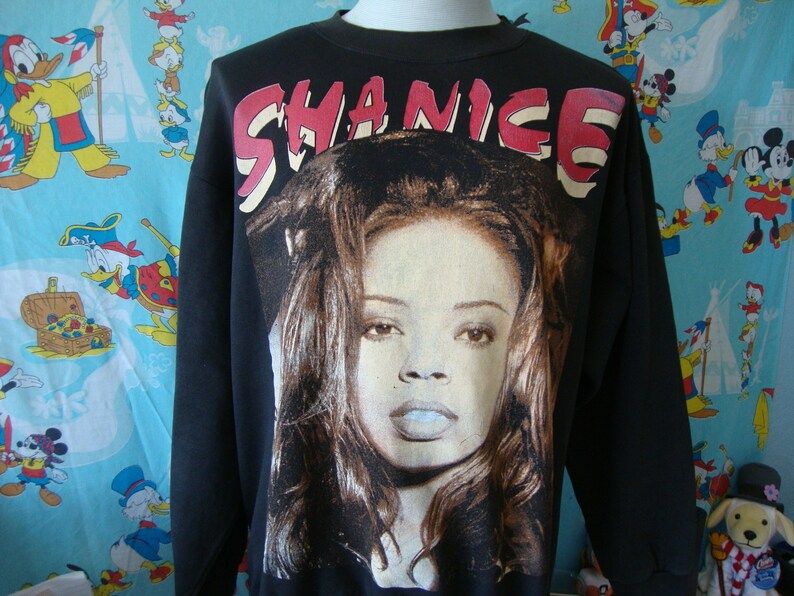 Vintage 90S Shanice Bootleg Rap Tee 1994 Concert Tour Crew Neck vintage 90s shanice bootleg rap tee 1994 concert tour crew neck viamv