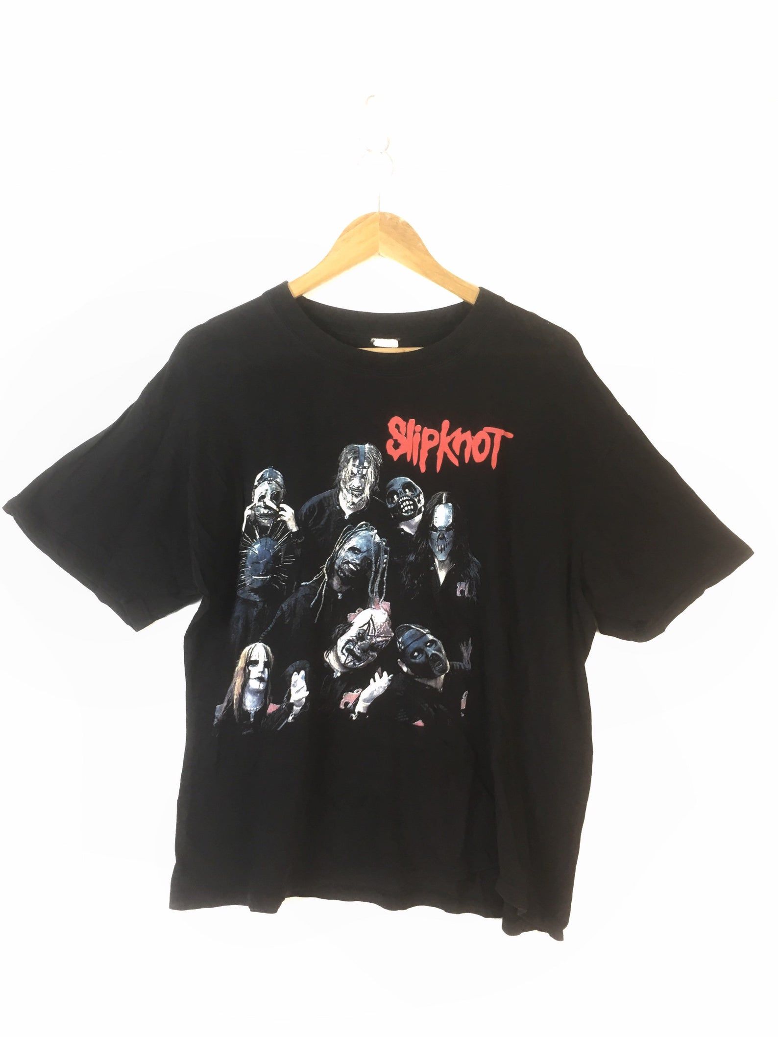 Vintage 90S Slipknot First Band Merchandise Nu Metal Rock Band Tees T-Shirt