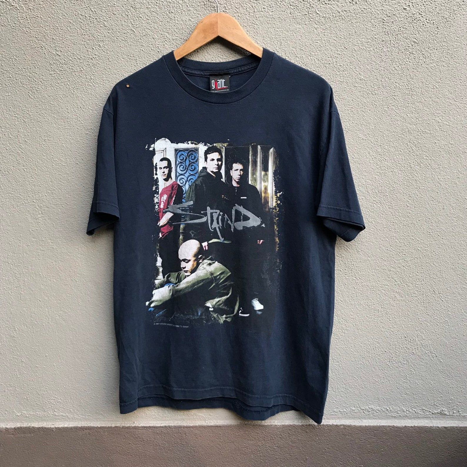 Vintage 90S Staind Band Nu Metal Tee Limp Bizkit Korn Chris Cornell Soundgarden