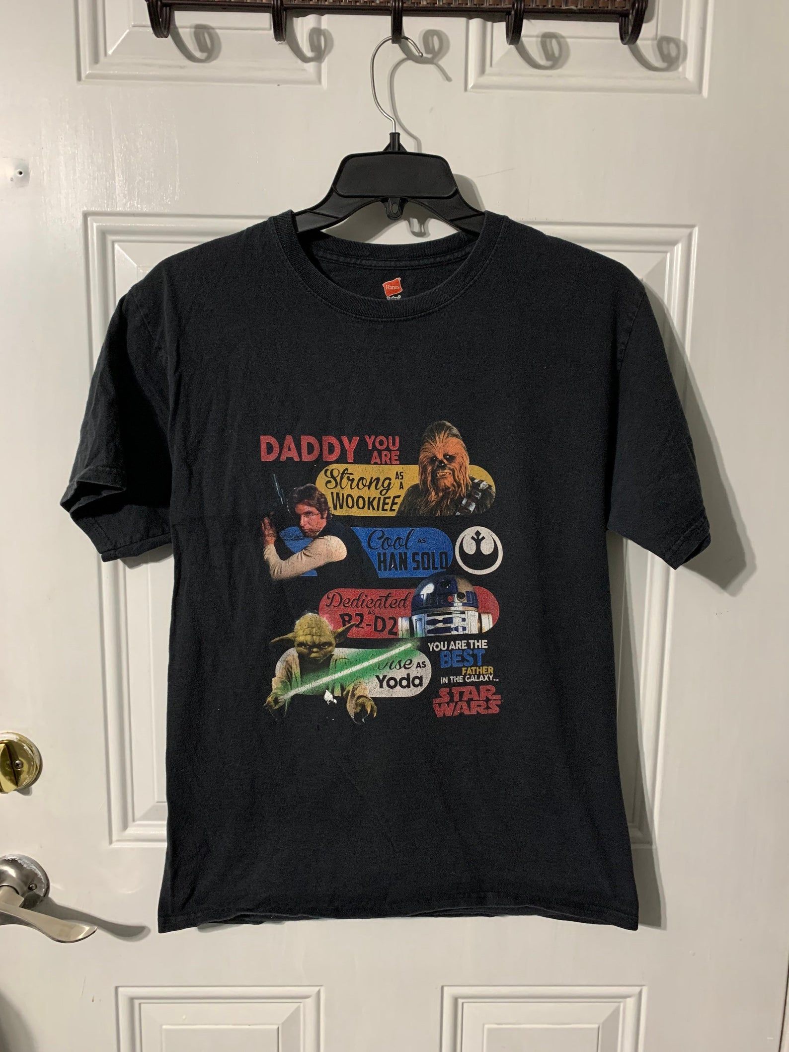 Vintage 90S Star Wars Parody T-Shirt Daddy You Are M
