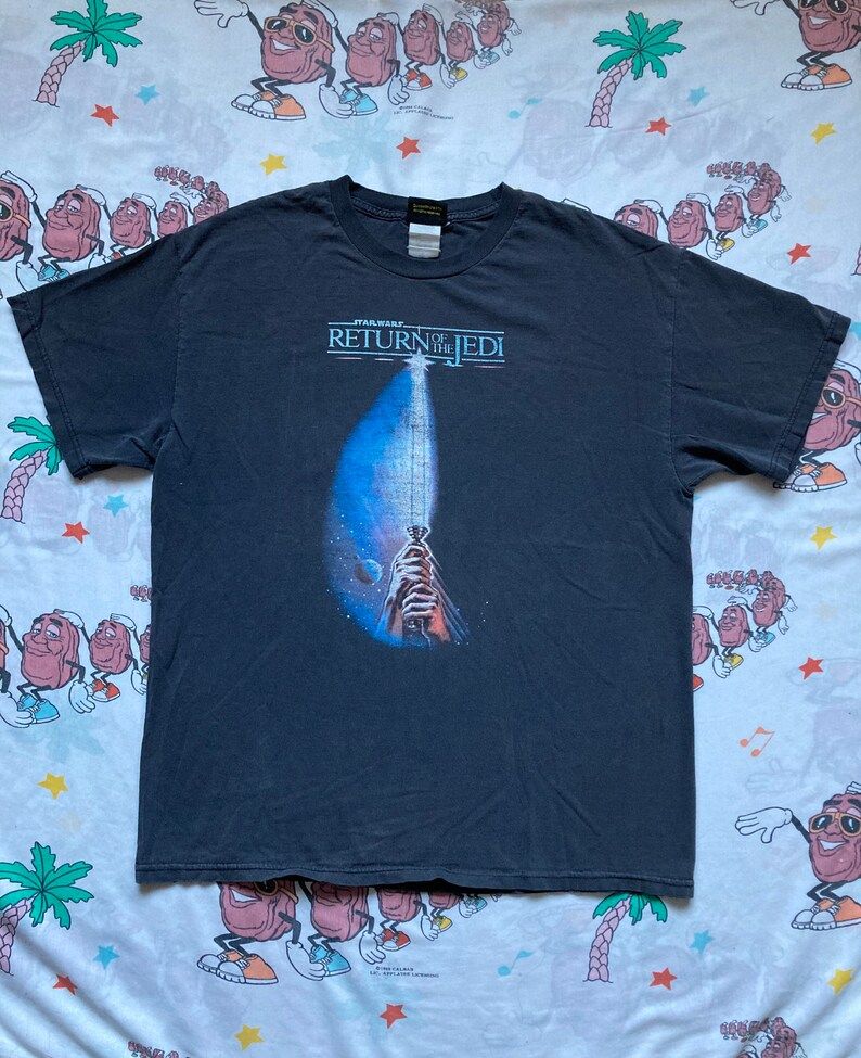 Vintage 90S Star Wars Return Of The Jedi T Shirt Arge Late 90S Lucasfilm Ltd