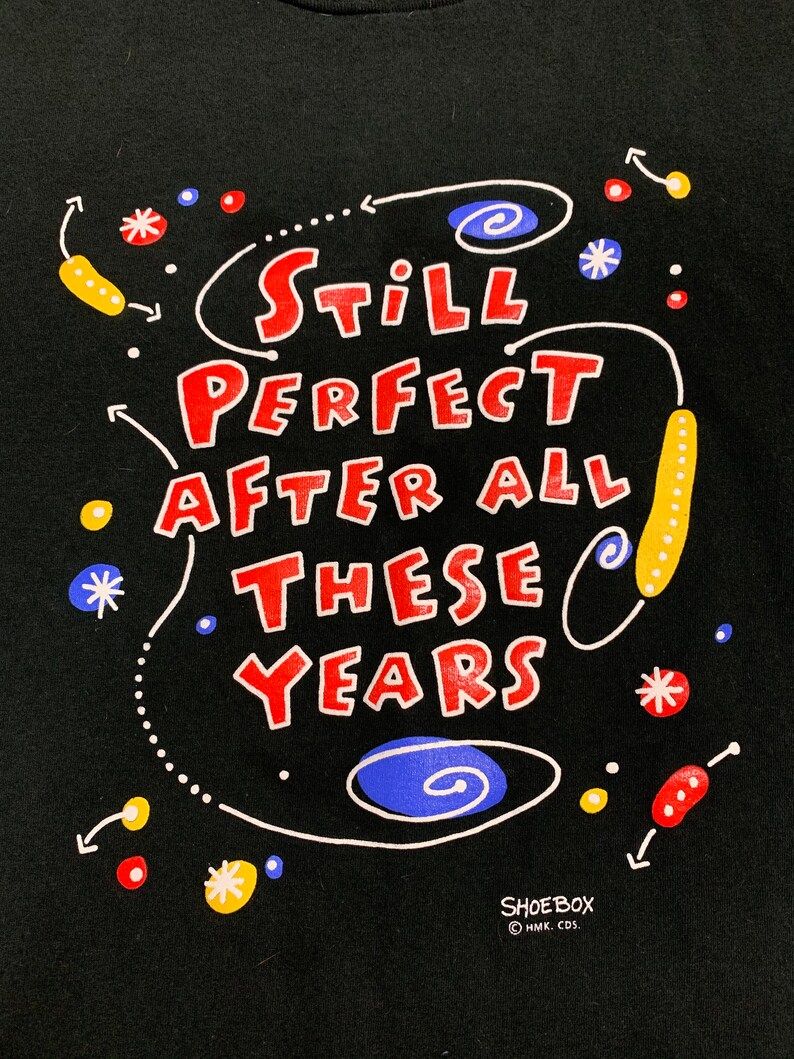 Vintage 90S Still Perfect After All These Years Universe Outer Space Tee