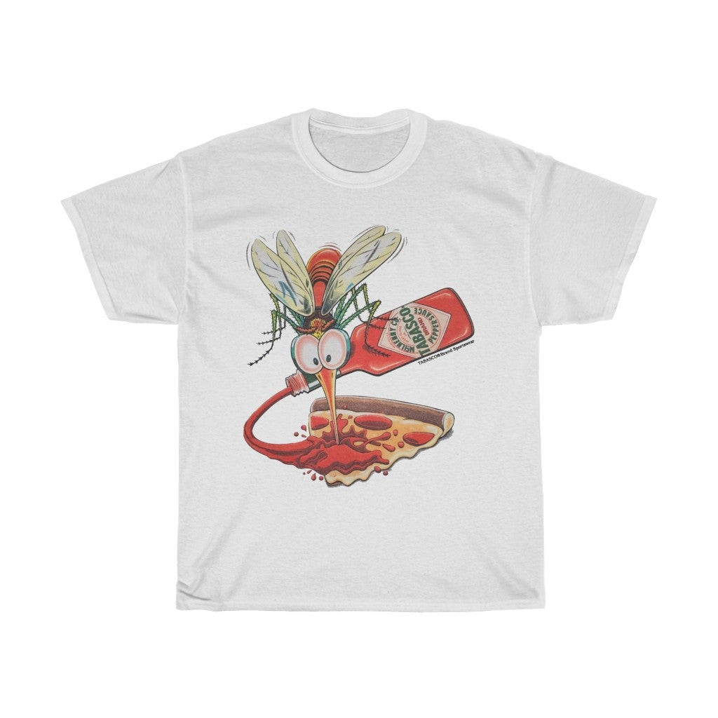 Vintage 90's Tabasco Brand Pepper Hot Sauce Mosquito Shirt