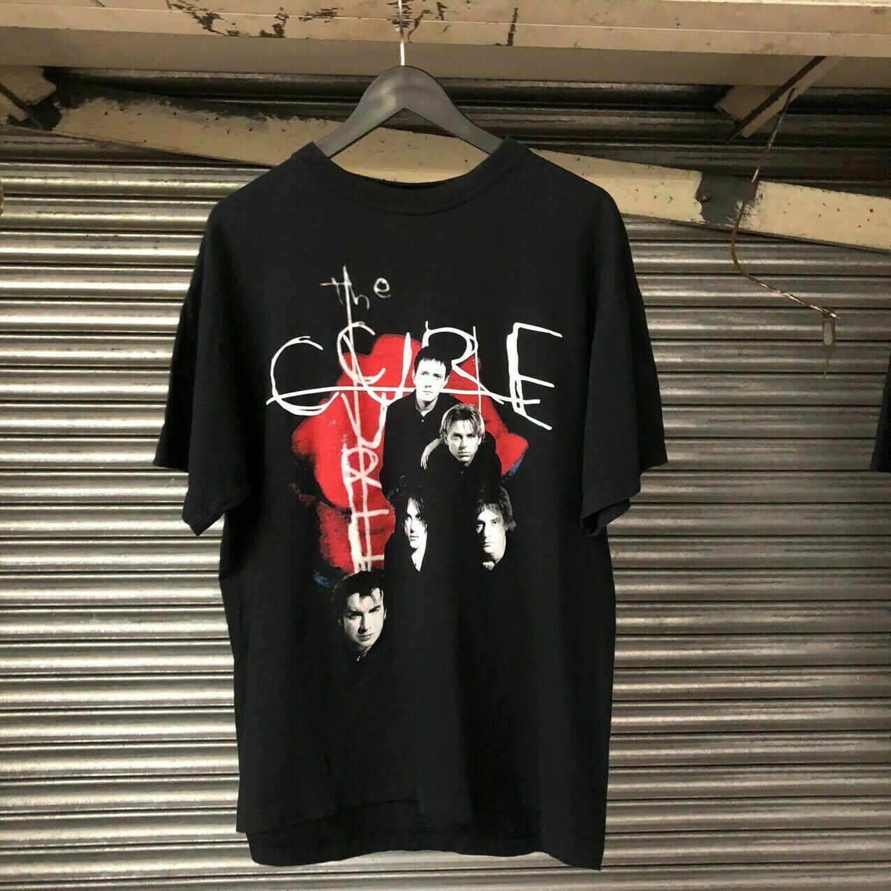 Vintage 90S The Cure On Tour 1999 Band Shirt Funny Cotton Tee Gift Men