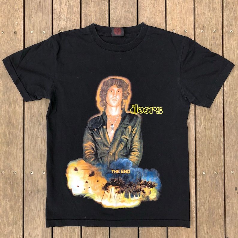 Vintage 90S The Doors Jim Morrison The End Unisex