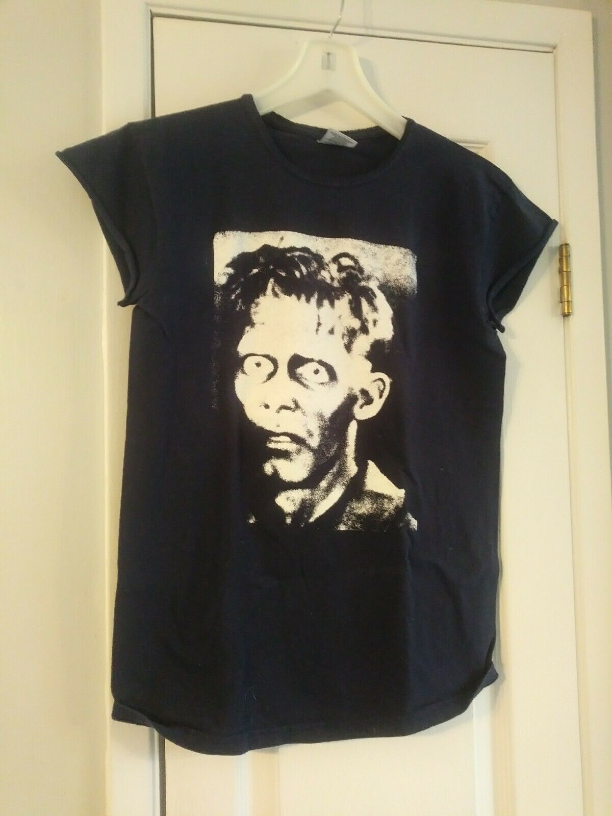 Vintage 90S The Freeze Punk Rock Band Shirt Faded Blue Small Rabid Reaction
