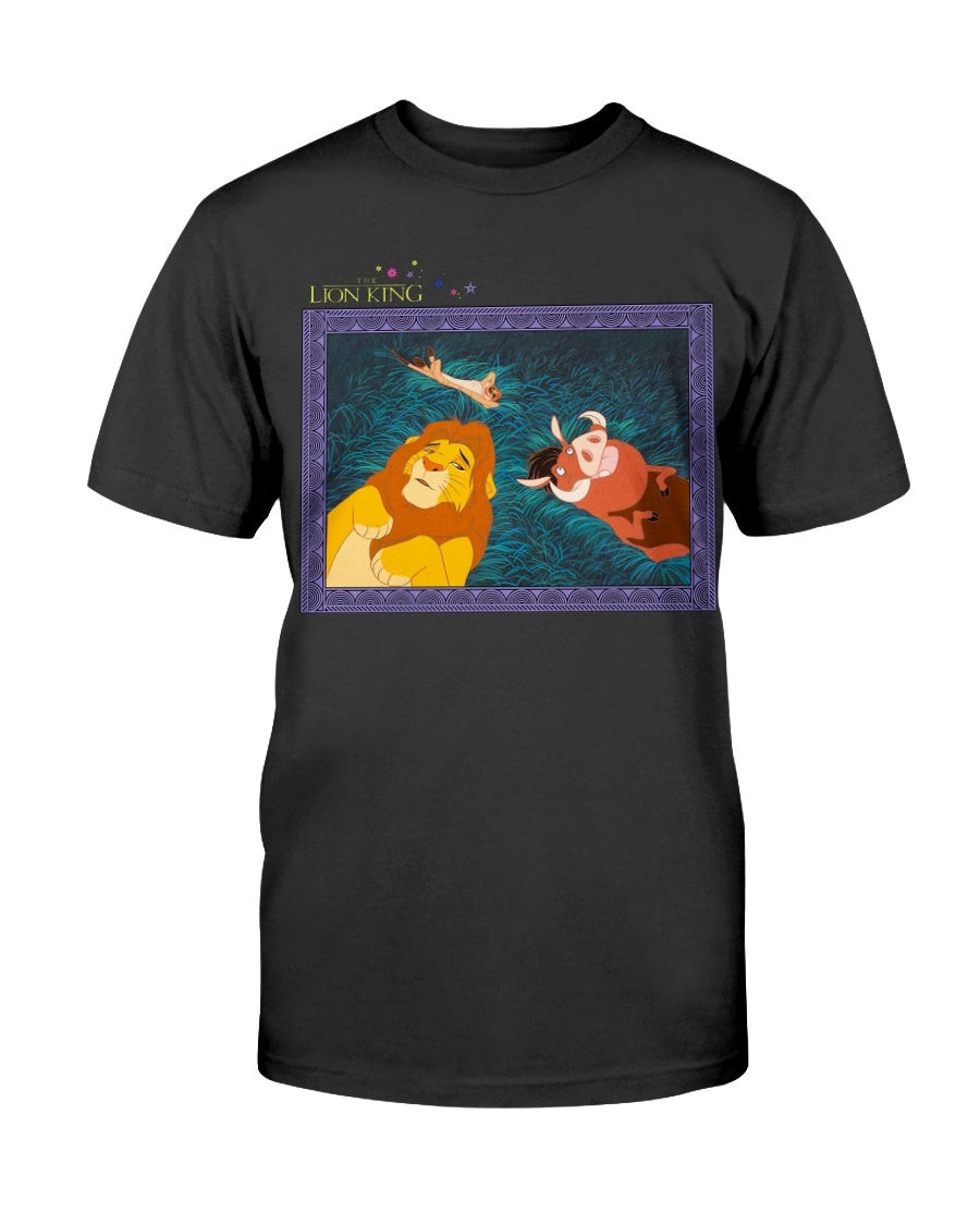 Vintage 90S The Lion King Walt Disney Movie Promo T Shirt 211006