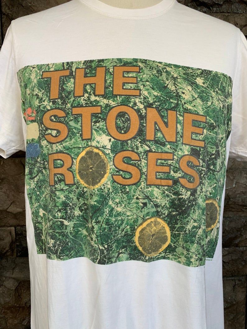 Vintage 90s The Stone Roses Britpop Band Shirt
