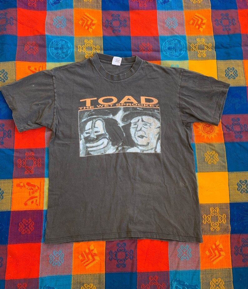Vintage 90S Toad The Wet Sprocket Alternative Rock Grunge Tour Concert Tee