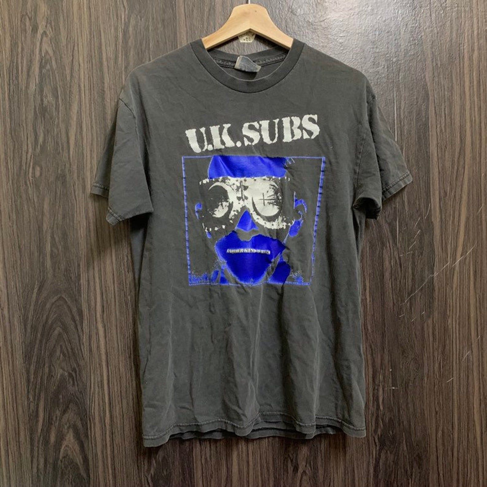 Vintage 90S Uk Subs Another Kind Of Blues Album Tour Promo T Shirt