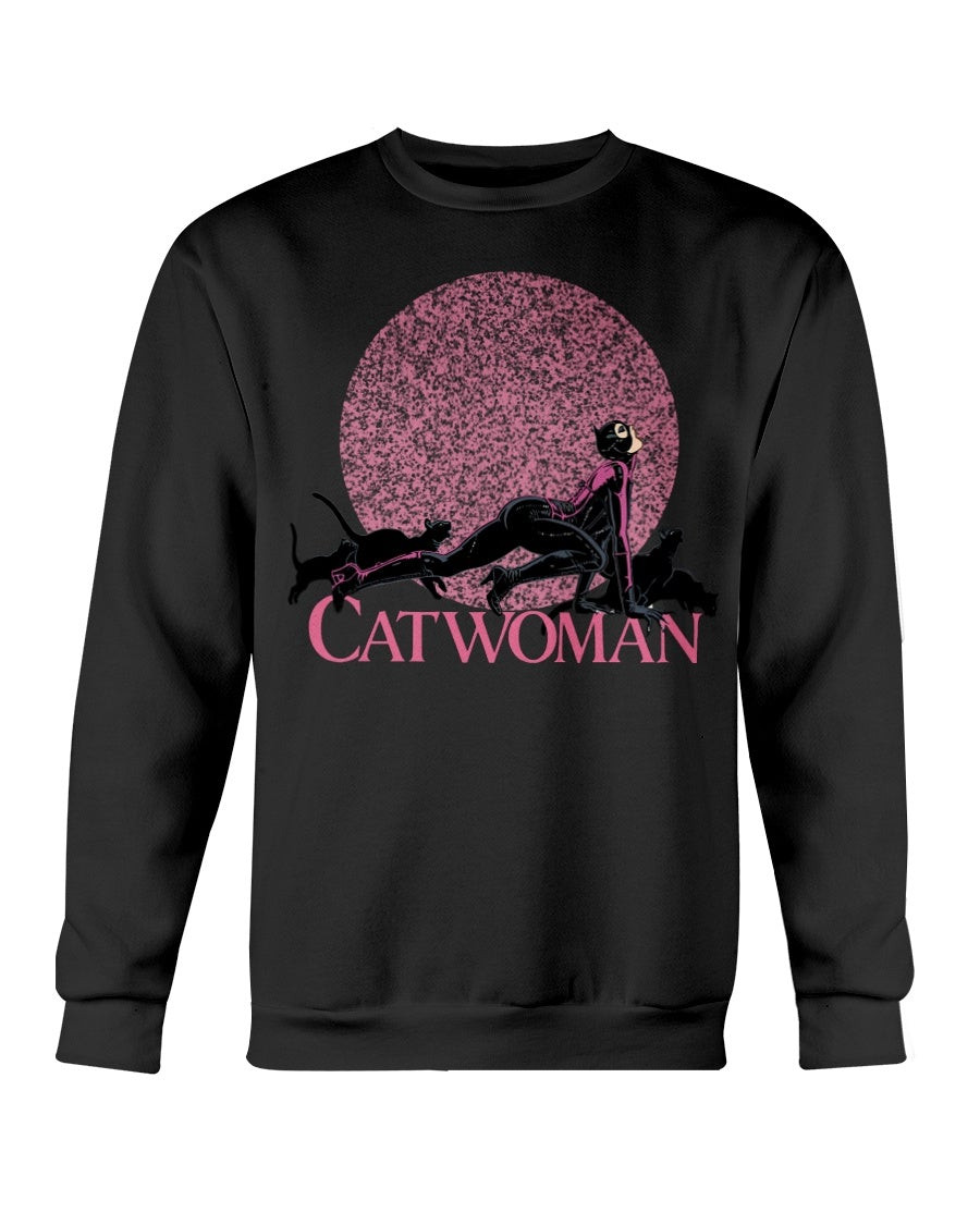 Vintage 90S Unisex Catwoman Sweatshirt 211115