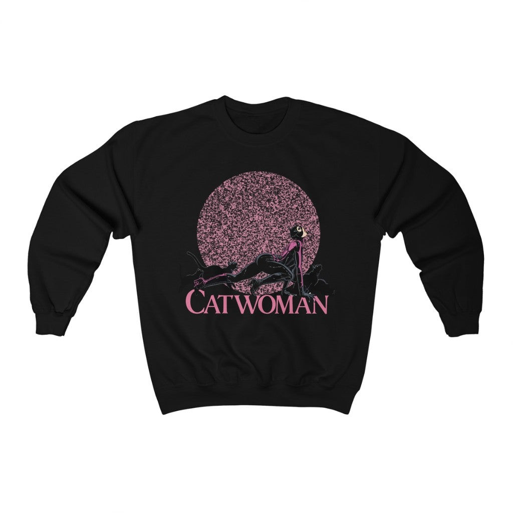 Vintage 90S Unisex Catwoman Sweatshirt 211221