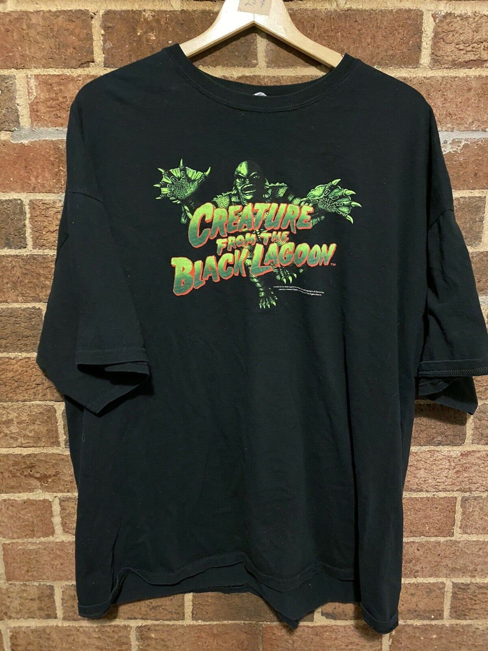 Vintage 90S Universal Studios Creature From The Black Lagoon Monster Tshirt 3