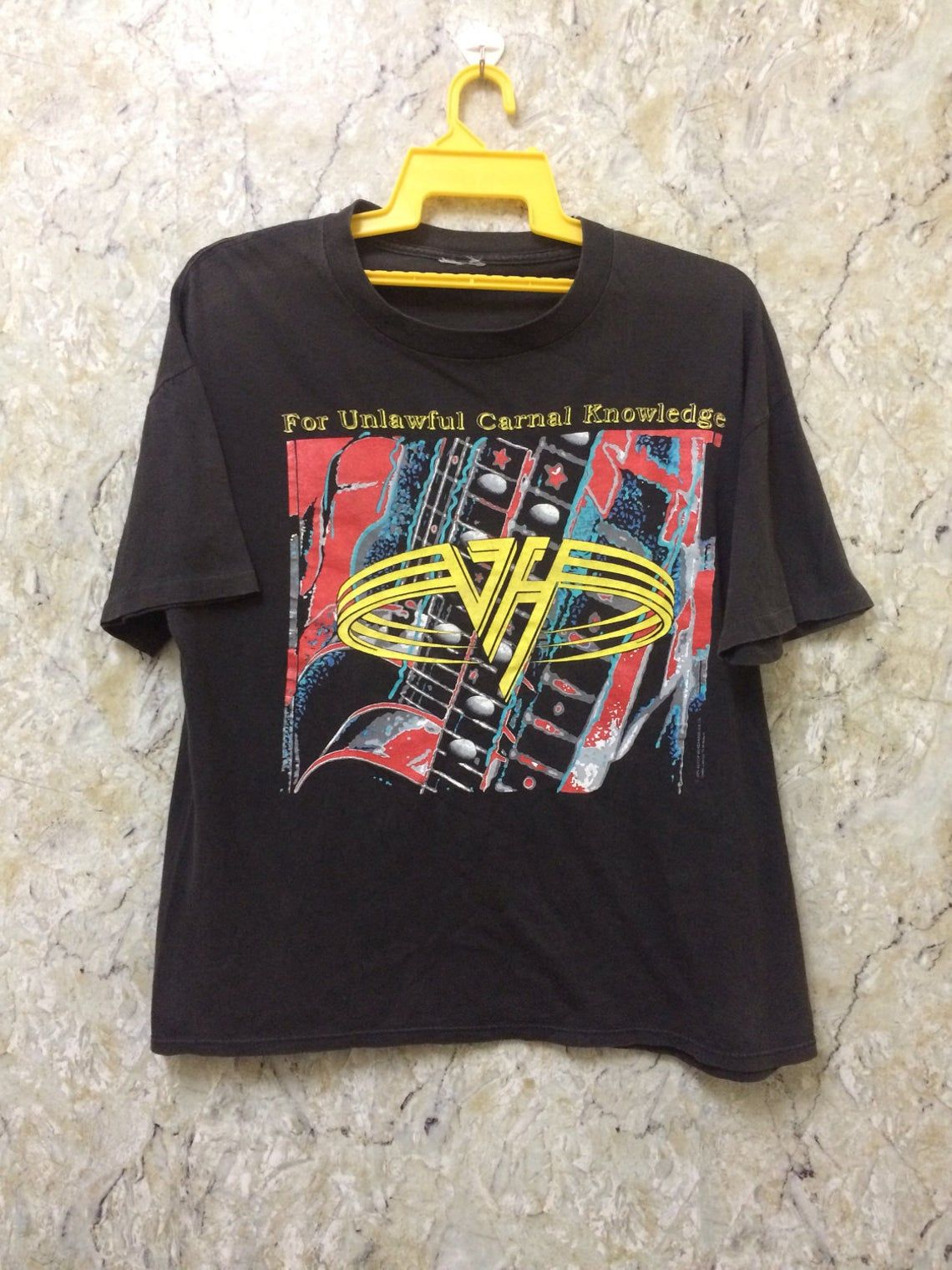 Vintage 90S Van Halen Band Shirt