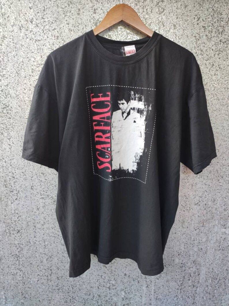 Vintage 90S Vintage Scarface T Shirt Tony Montana Movies