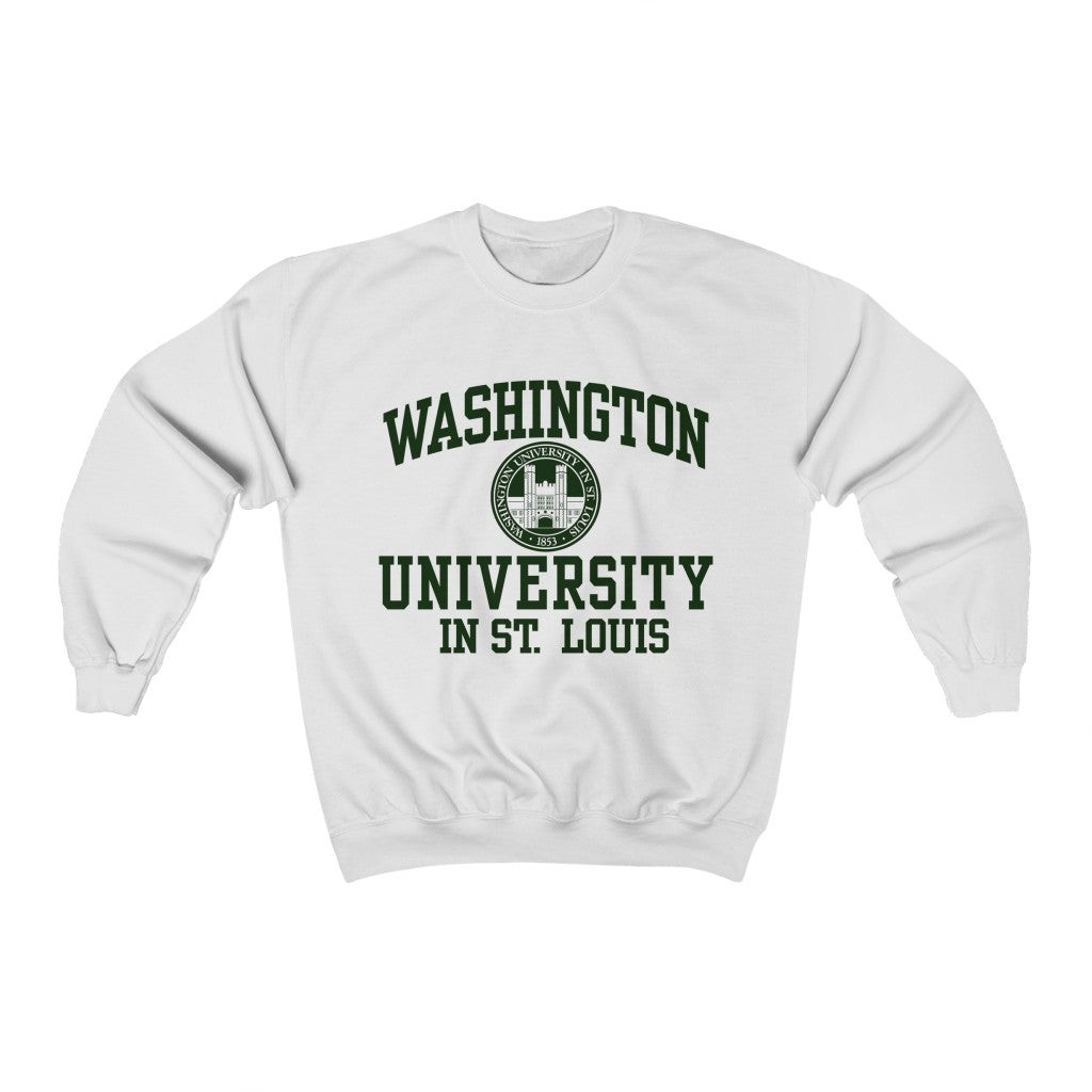 Vintage 90S Washington Unversity Sweatshirt 211204