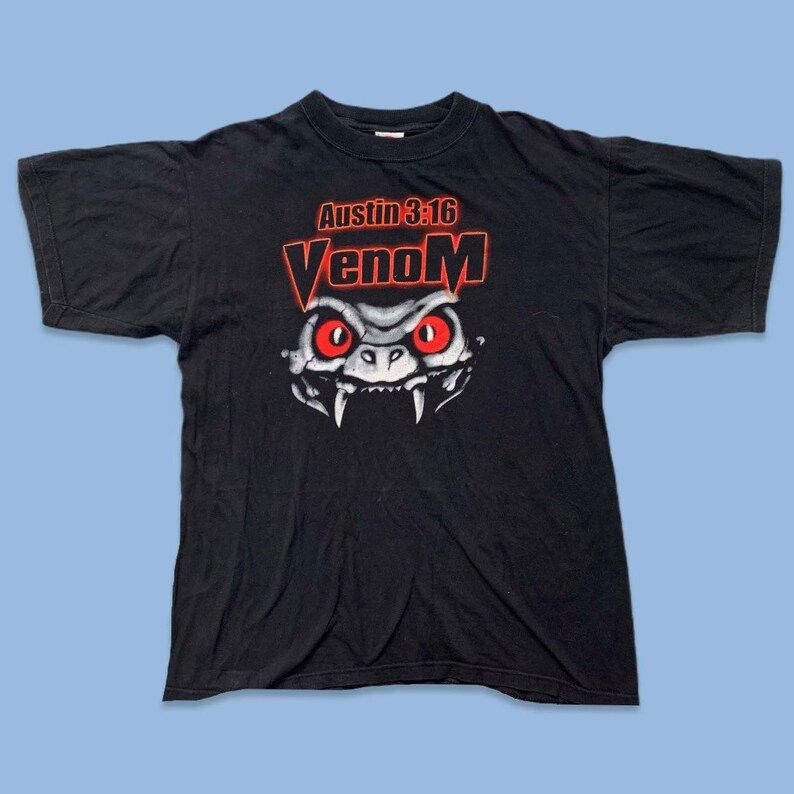 Vintage 90S Wwf Stone Cold Steve Austin T Shirt