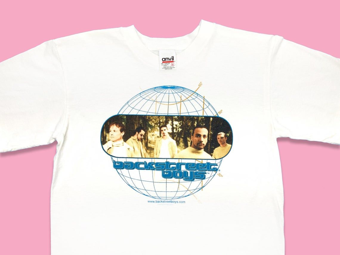 Vintage 90s Y2K Backstreet Boys Album Promo Concert shirt
