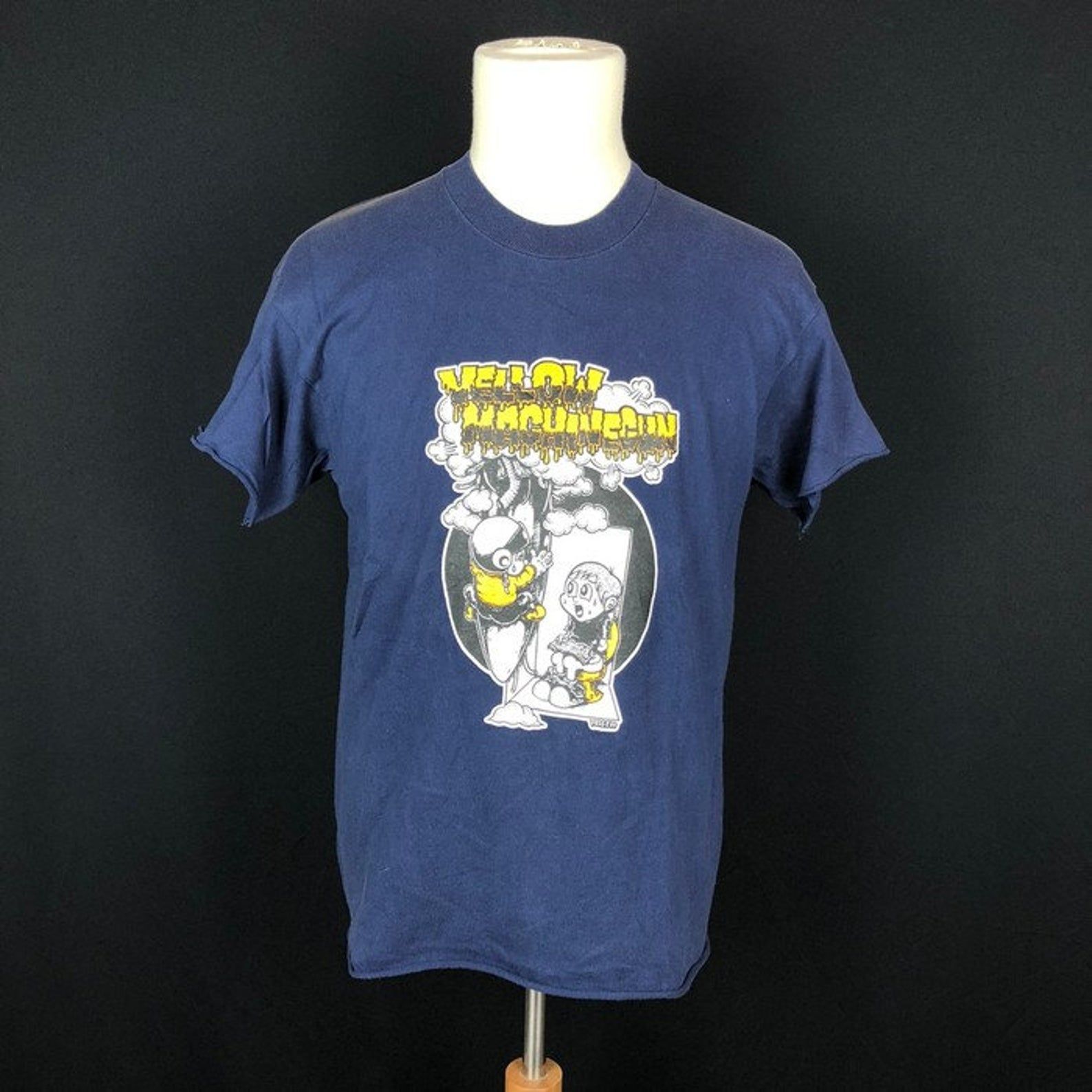 Vintage 90S Yellow Machinegun Japanese Band Tshirt vintage 90s yellow machinegun japanese band tshirt ysm64