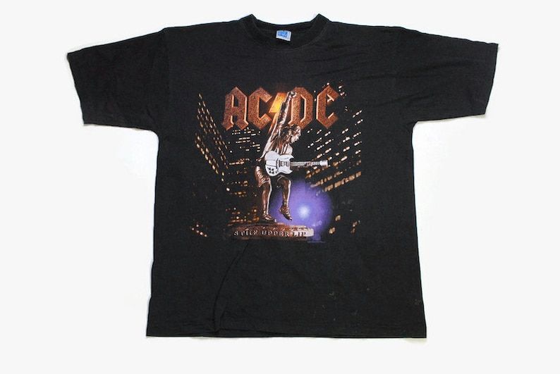 Vintage Ac Dc 2000 Stiff Upper Lip T Shirt