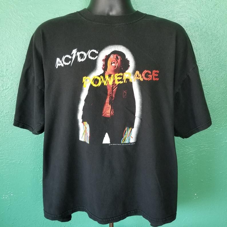 Vintage Acdc Powerage Shirt