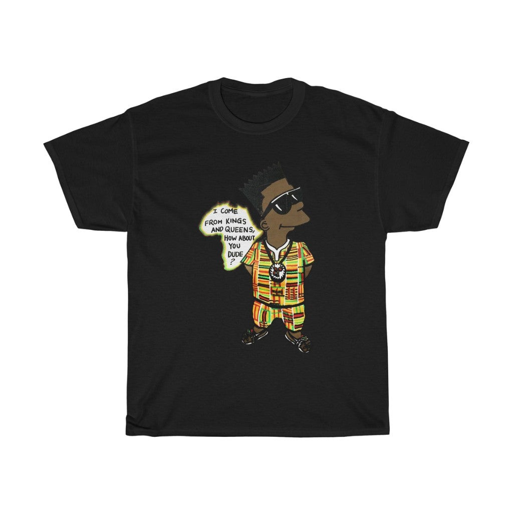Vintage African Bootleg Bart Simpsons Fotl Vtg90 Sports Mem Cards Unisex Heavy Cotton Tee 211025