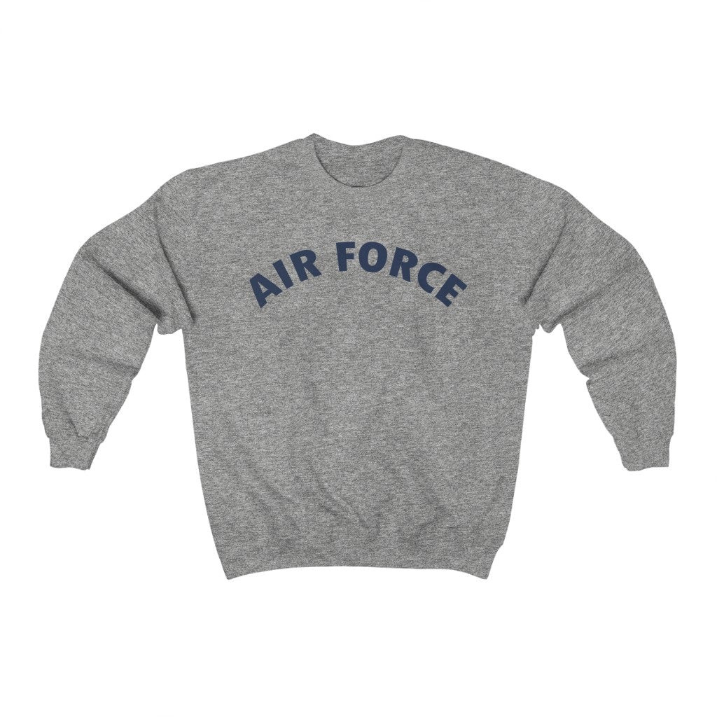 Vintage Air Force Spellout Sweatshirt 211214