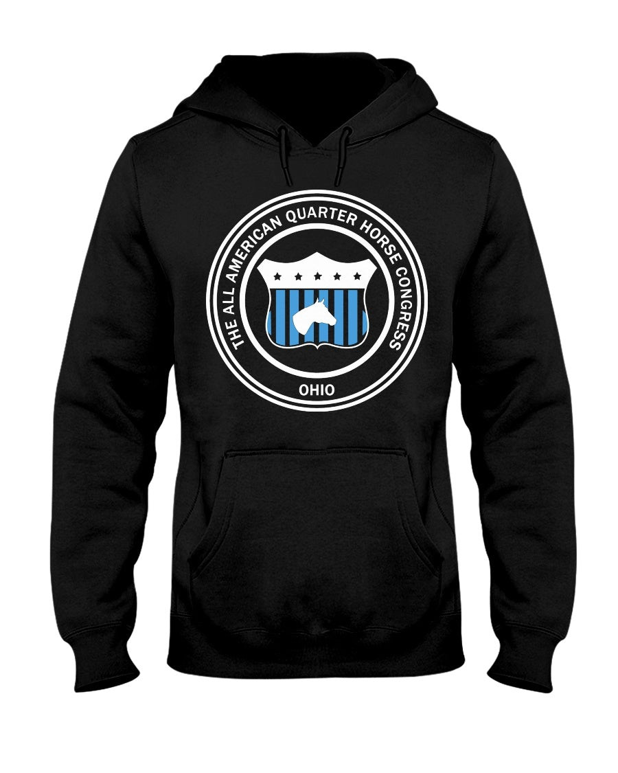 Vintage All American Quarter Horse Congress Ohio Hoodie 211027