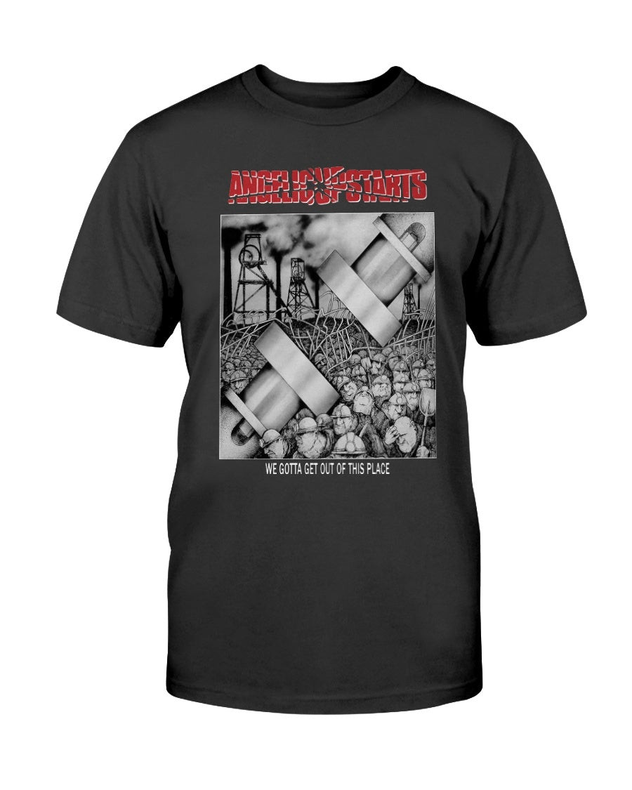 Vintage Angelic Upstarts We Gotta Get Out Of This Place Promo T Shirt 211213