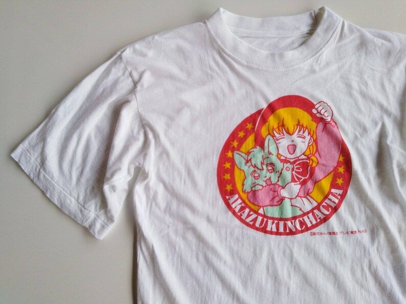 Vintage Anime Tshirt Akazukinchacha Tshirt Japanese Cartoon Tshirt Comic Tshirt Vintage Cartoon Tshirt Animetion Tshirt
