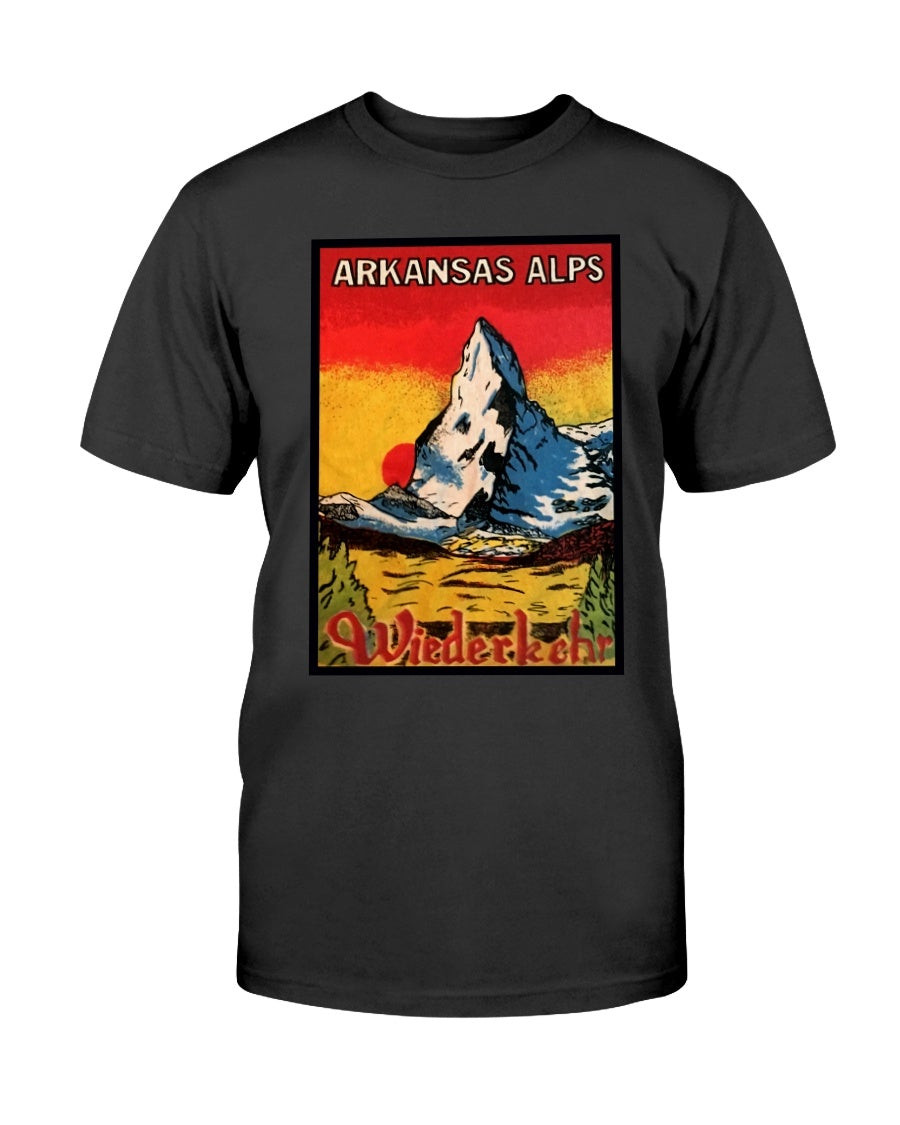 Vintage Arkansas Alps Wiederkehr Village Arkansas Travel 1980S T Shirt 210917