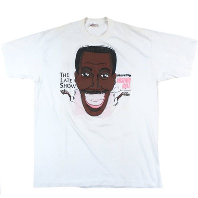 Vintage Arsenio Hall The Late Night Show 80s Shirt