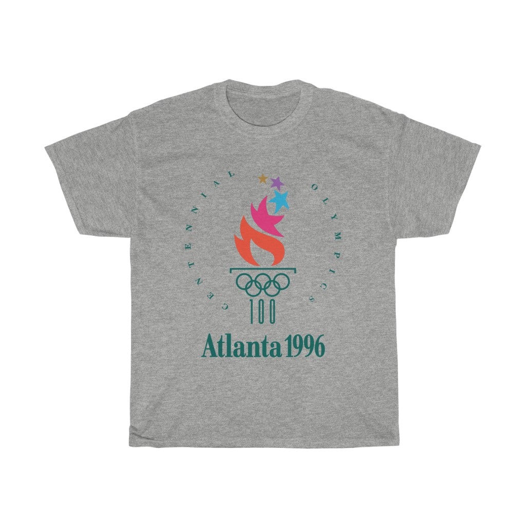 Vintage Atlanta 1996 Usa Olympic Unisex Heavy Cotton Tee 211021