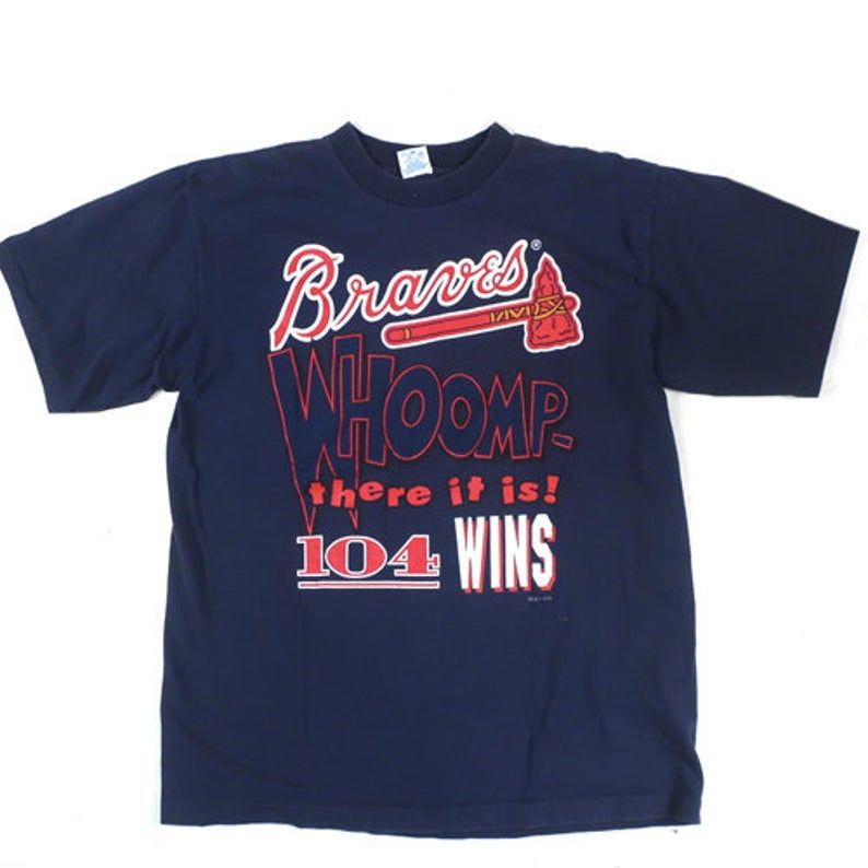 Vintage Atlanta Braves 1993 Mlb Baseball World Series Shirt