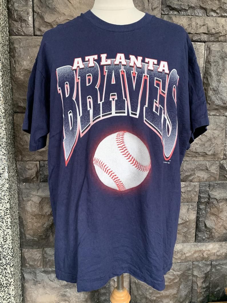 Vintage Atlanta Braves Baseball Mlb Playball Shirt