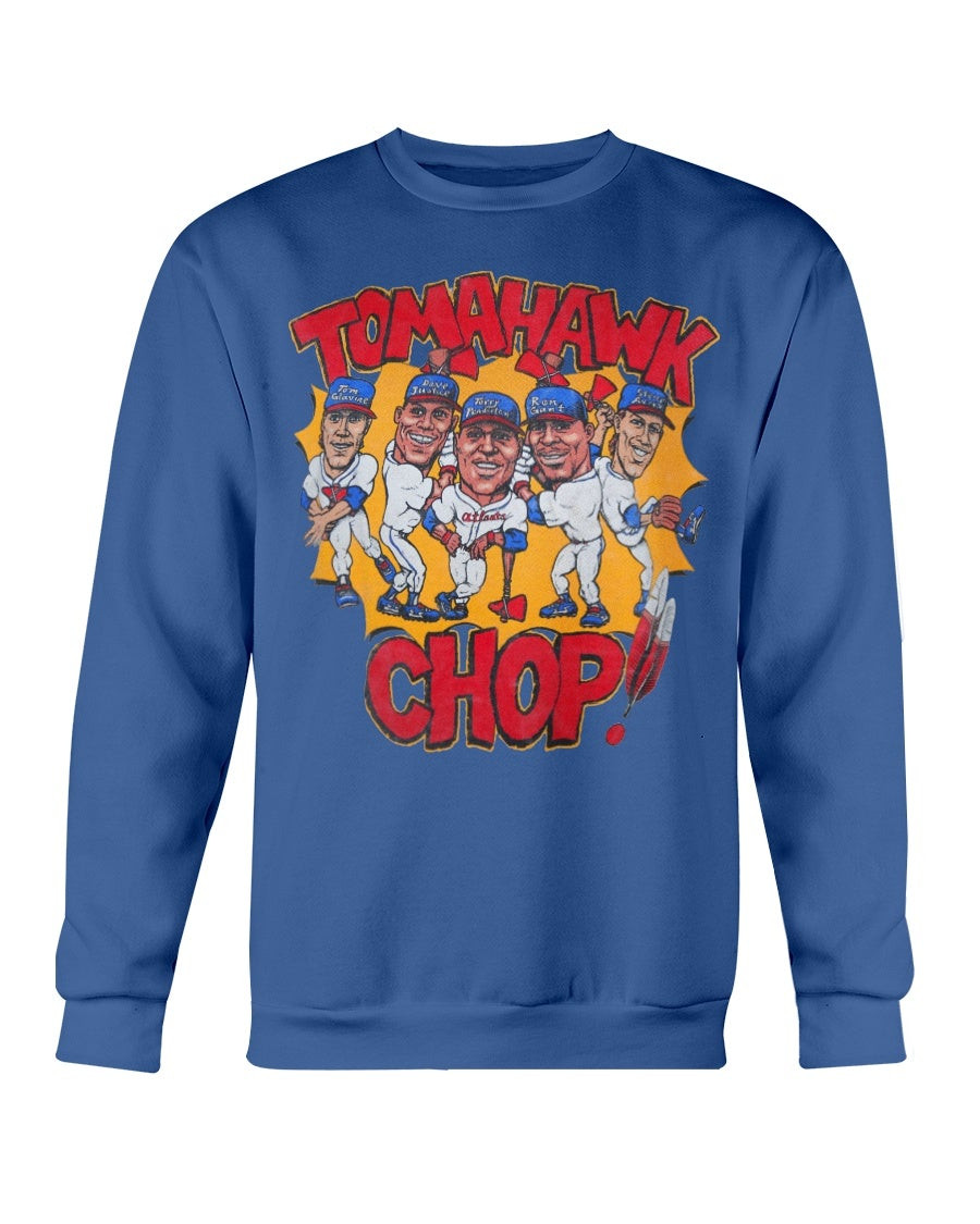 Vintage Atlanta Braves Caricature 90S Sweatshirt 211104