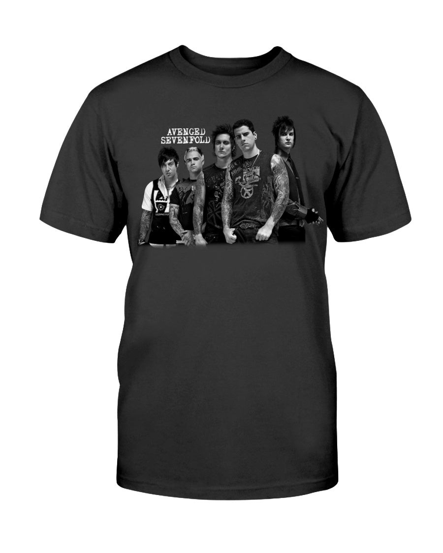 Vintage Avenged Sevenfold Merch 2007 Metal Core Emo Mcr Good Charlotte T Shirt 083021