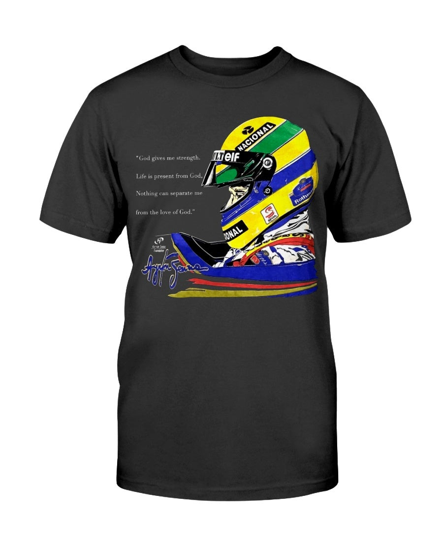 Vintage Ayrton Senna T Shirt 211223